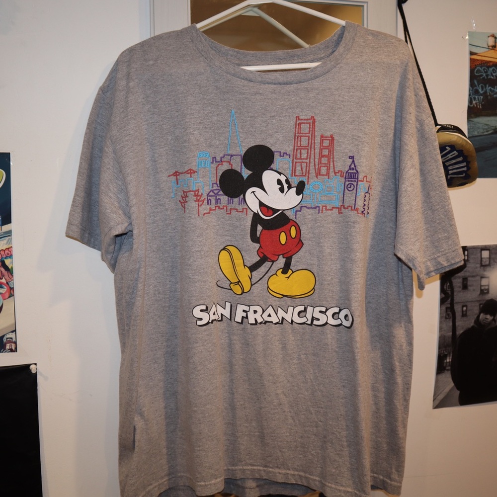 Disney Mickey Mouse San Francisco tee shirt